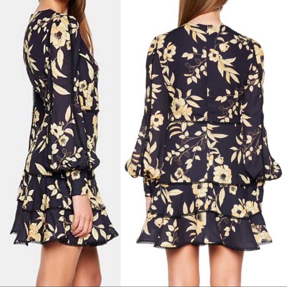 Bardot Grace Floral Fit & Flare Dress - Picture 4 of 10